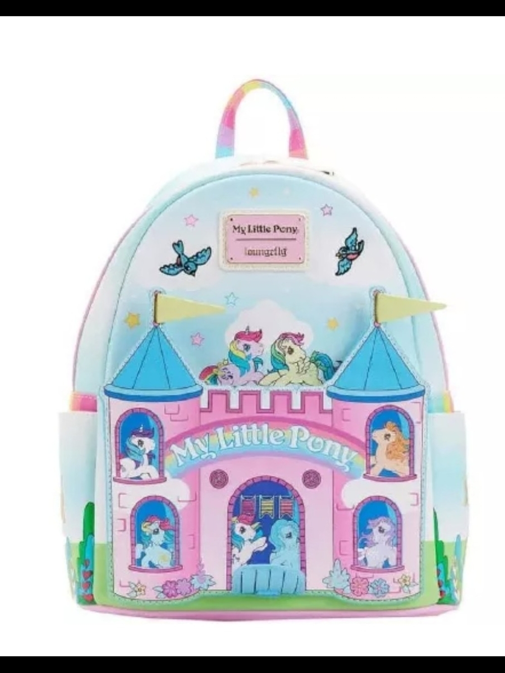 Loungefly My Little Pony Castle Mini Backpack